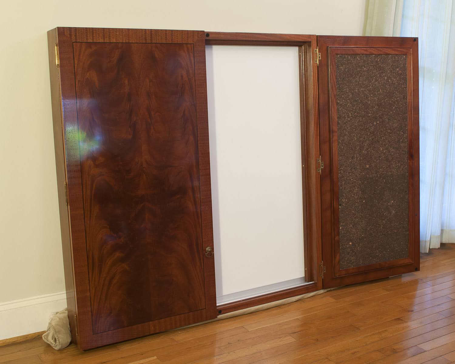 Traditional white board interior